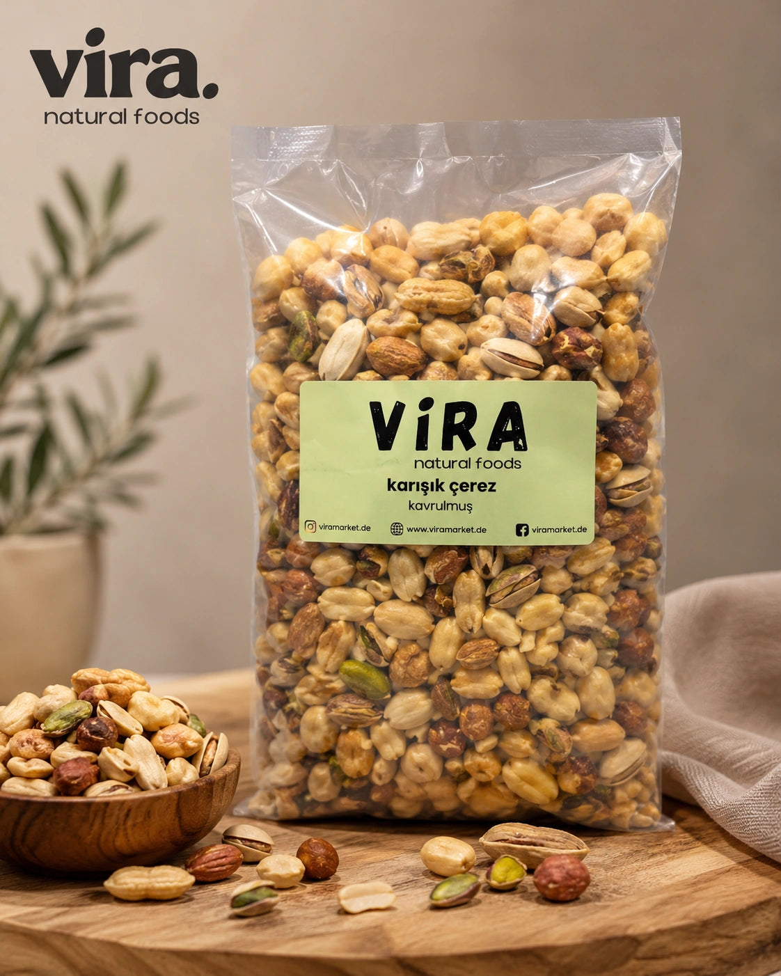 Geröstete Nussmischung – Knackig & Vielseitig (800 g)