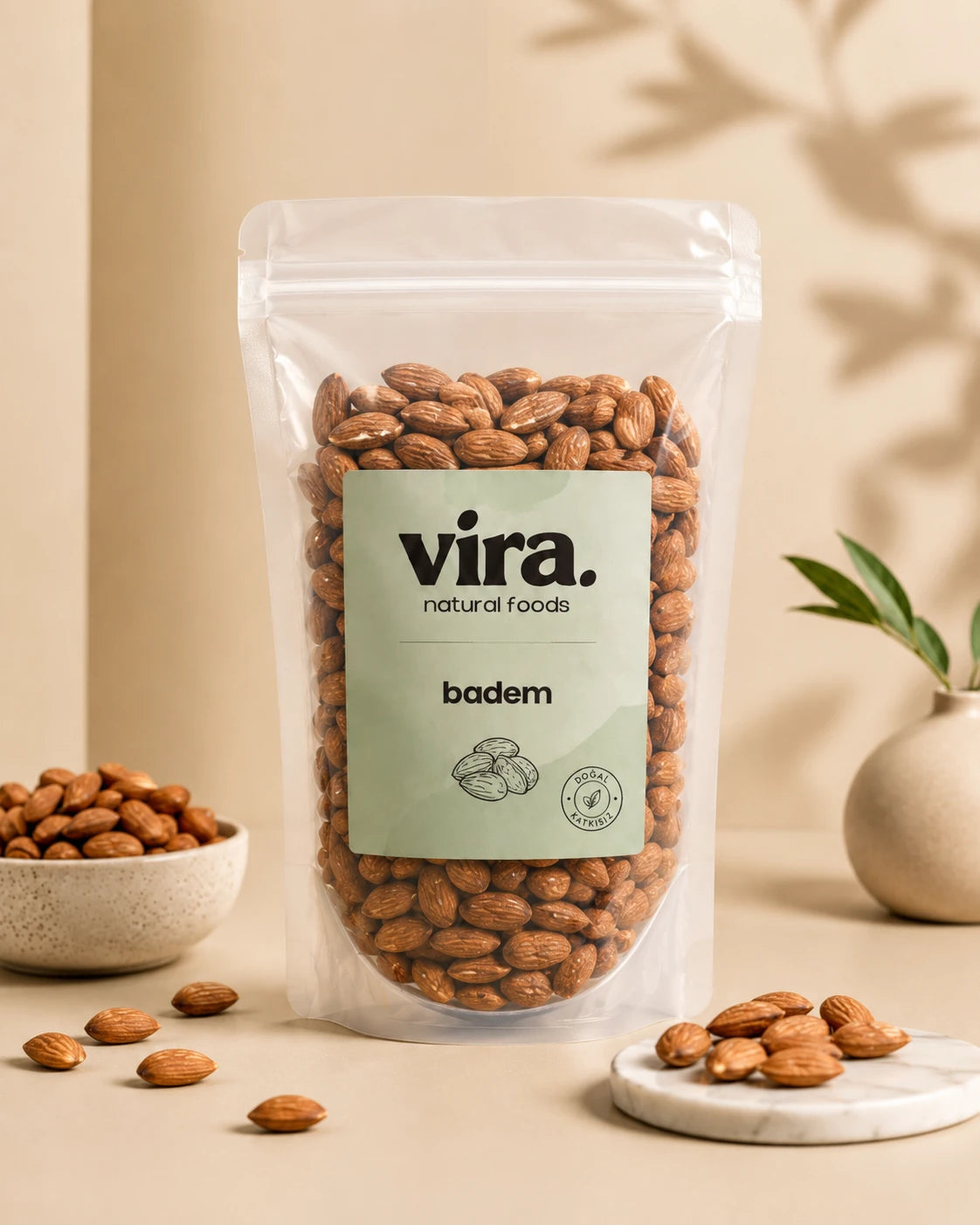 Mandeln – Geröstet oder Naturbelassen, mild & knackig (800 g)