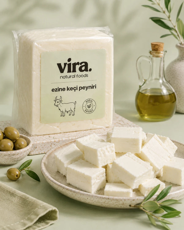 Ezine Ziegenkäse – Traditioneller türkischer Weißkäse aus Ziegenmilch (600g)