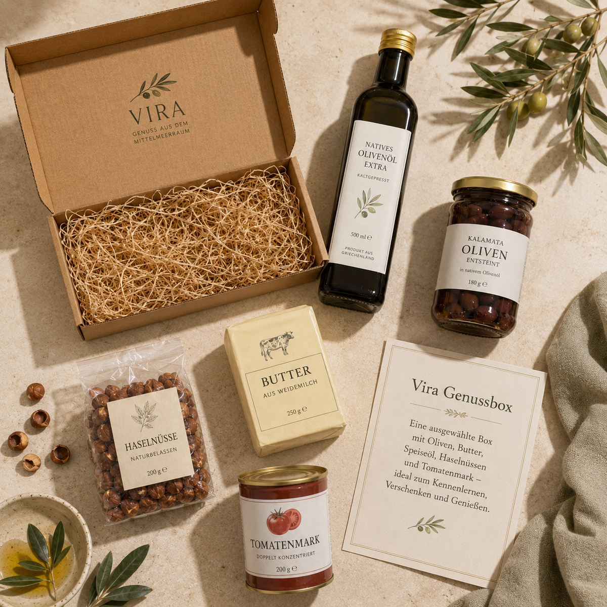 Vira Genussbox – Mediterrane Spezialitäten
