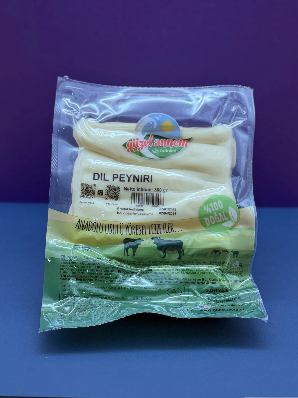 Stringkäse 800g