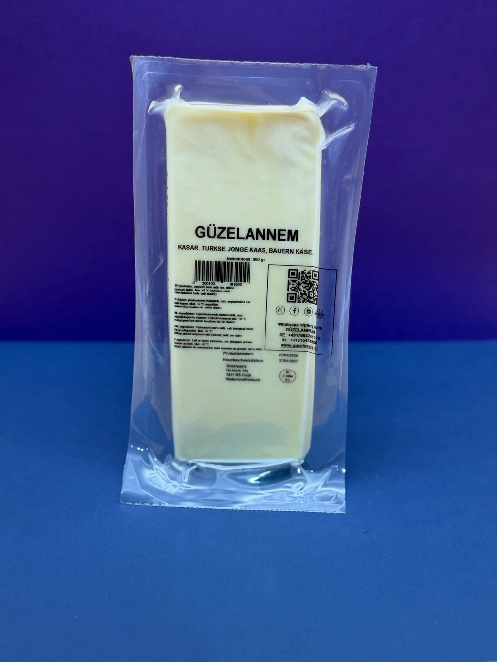 Türkischer Bauernkäse (Kasar) 800g