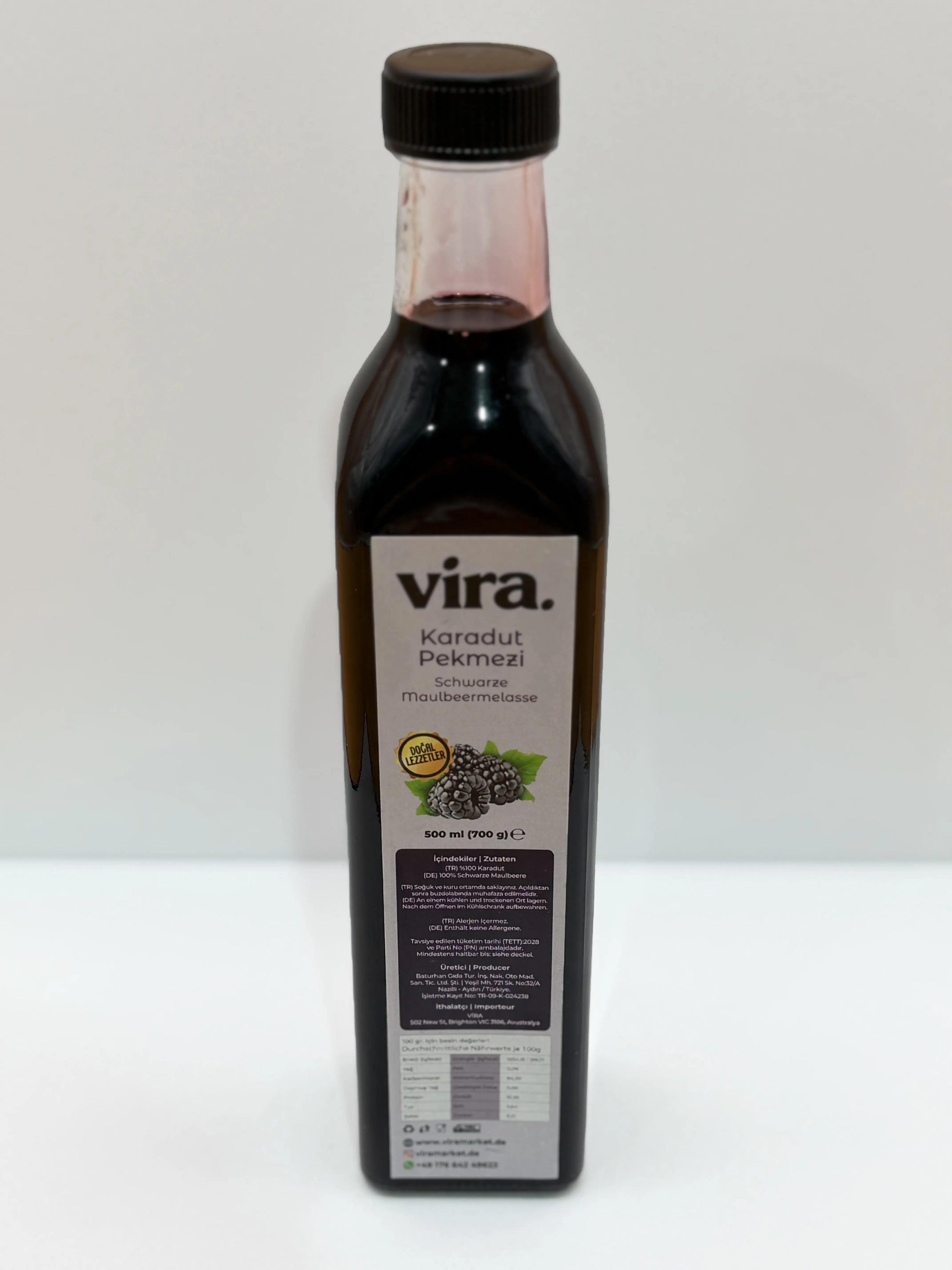 Schwarze Maulbeerenmelasse 700g