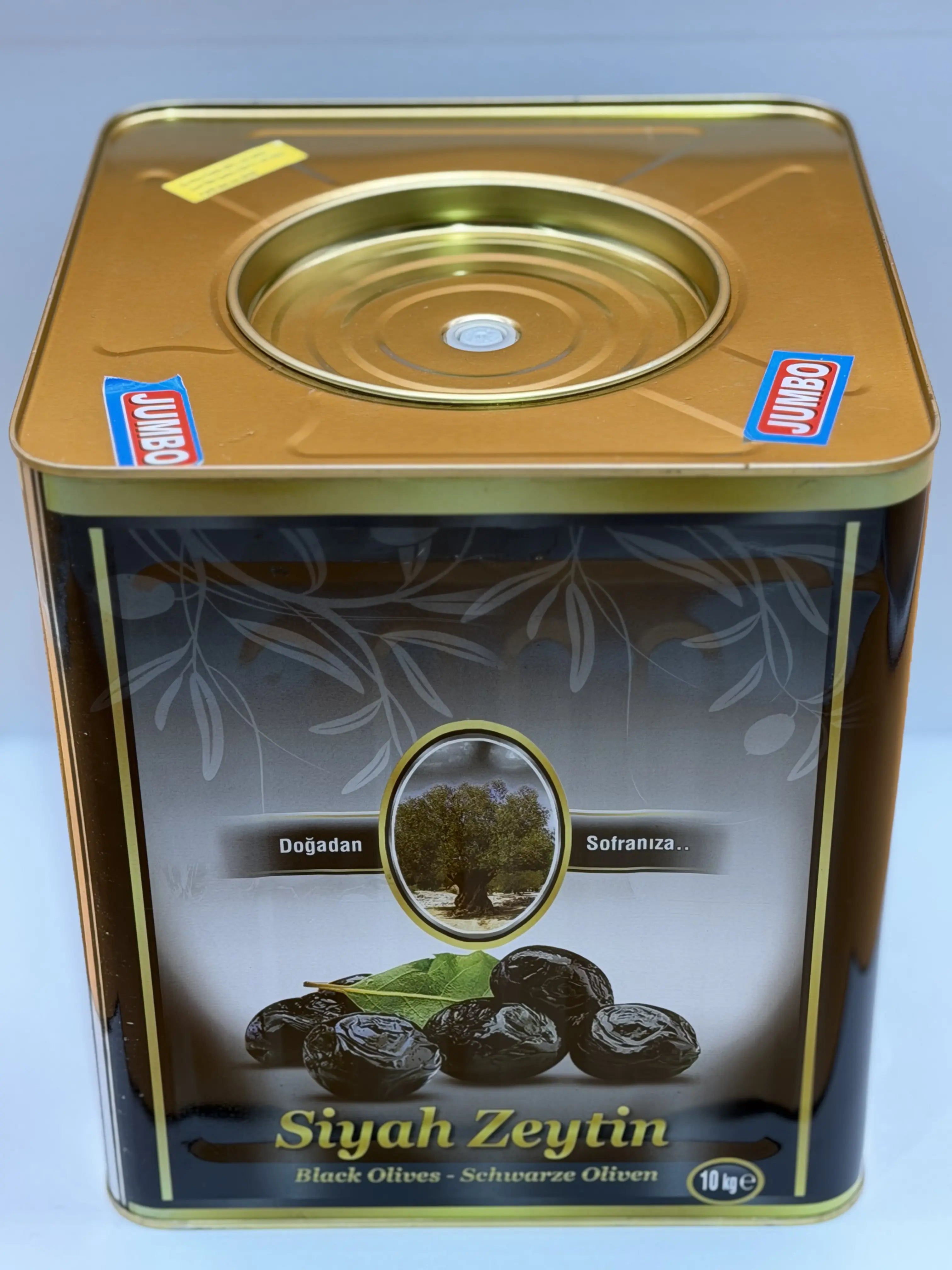 Schwarze Oliven 10kg Kanister