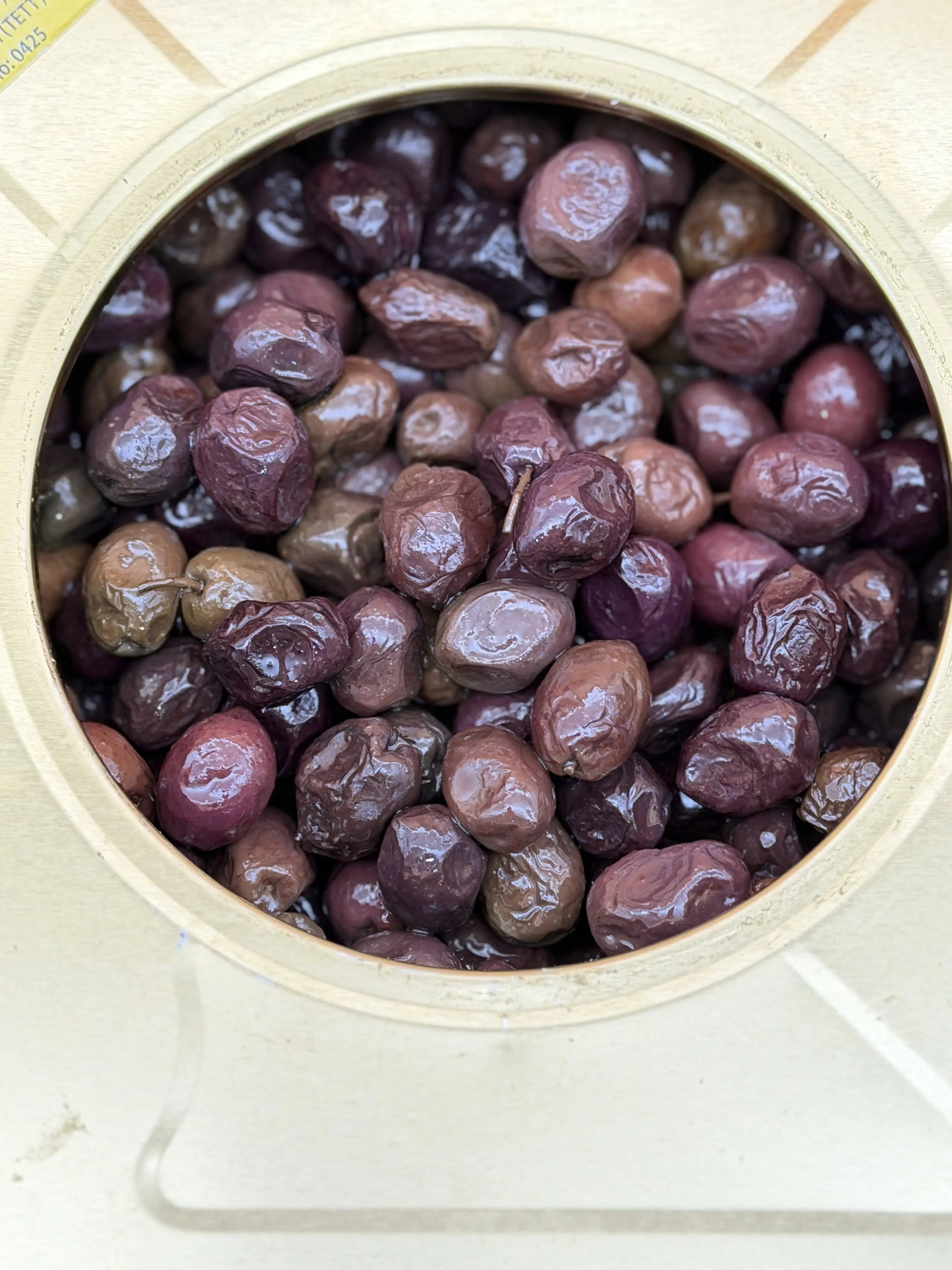 Schwarze Oliven 10kg Kanister